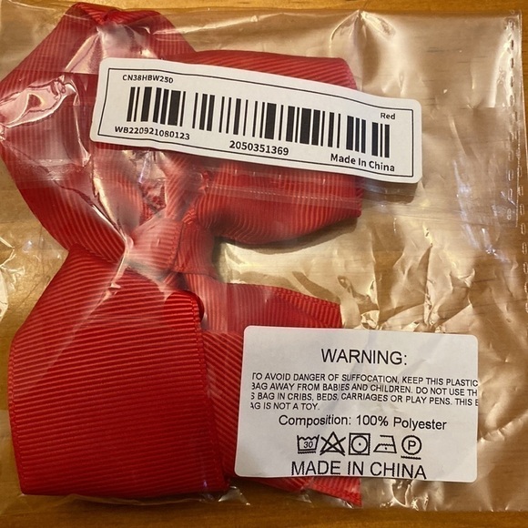 Hair Bow Set with Alligator Clips - Picture 2 of 5